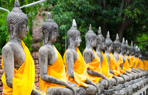 Buddhafiguren für den Garten