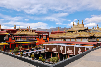 Jokhang Tempel in Lhasa,